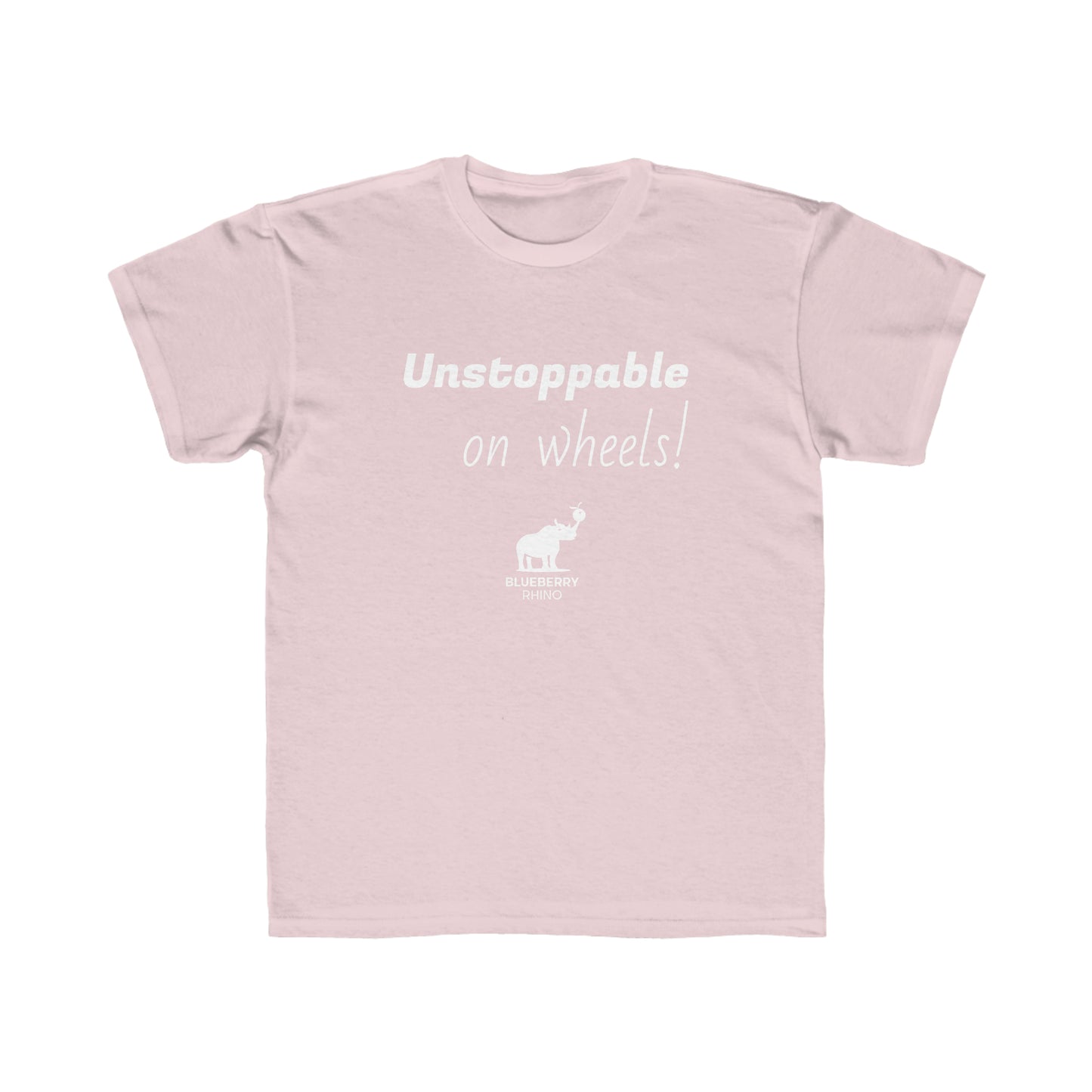 Kids Unstoppable on Wheels tshirt