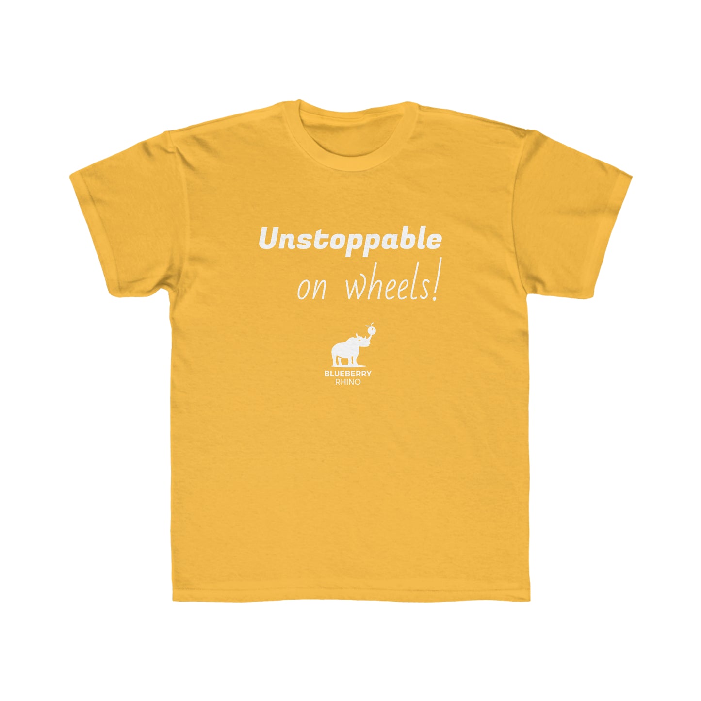 Kids Unstoppable on Wheels tshirt