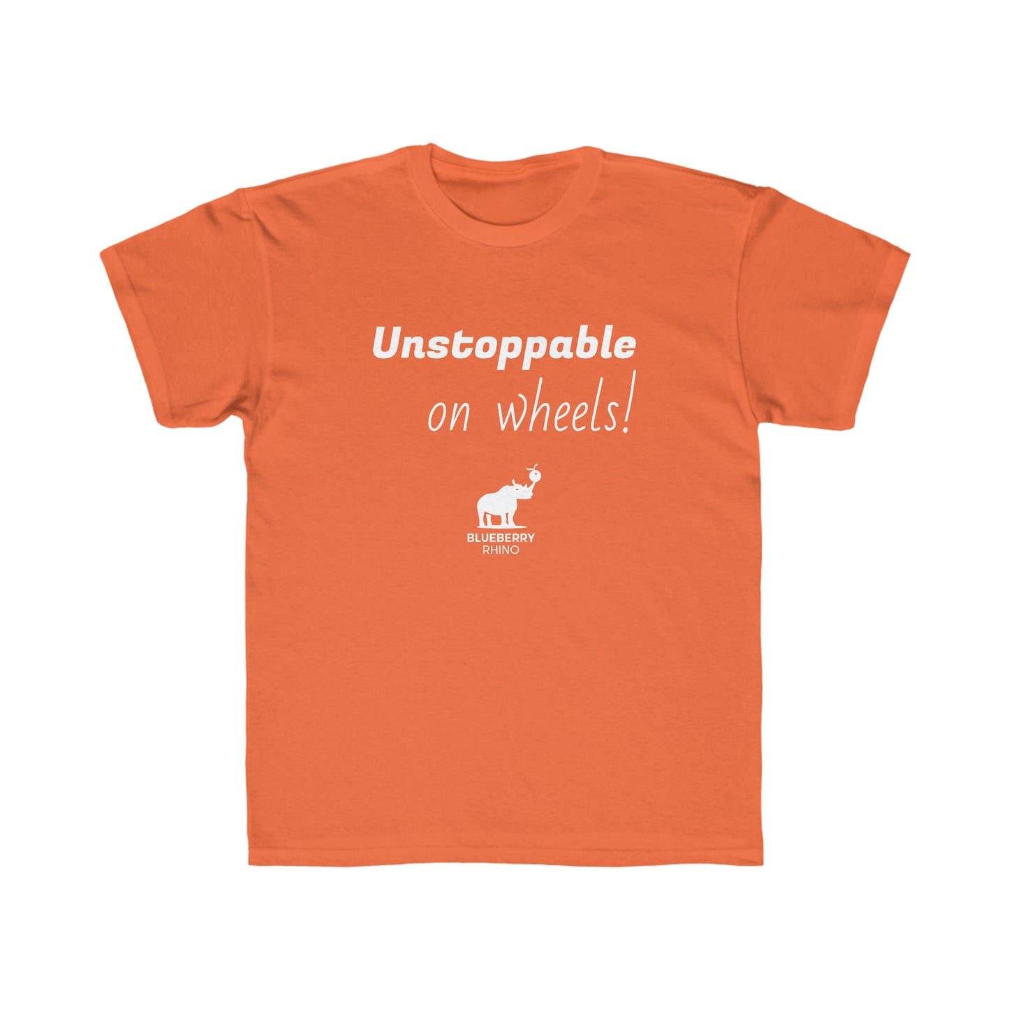 Kids Unstoppable on Wheels tshirt