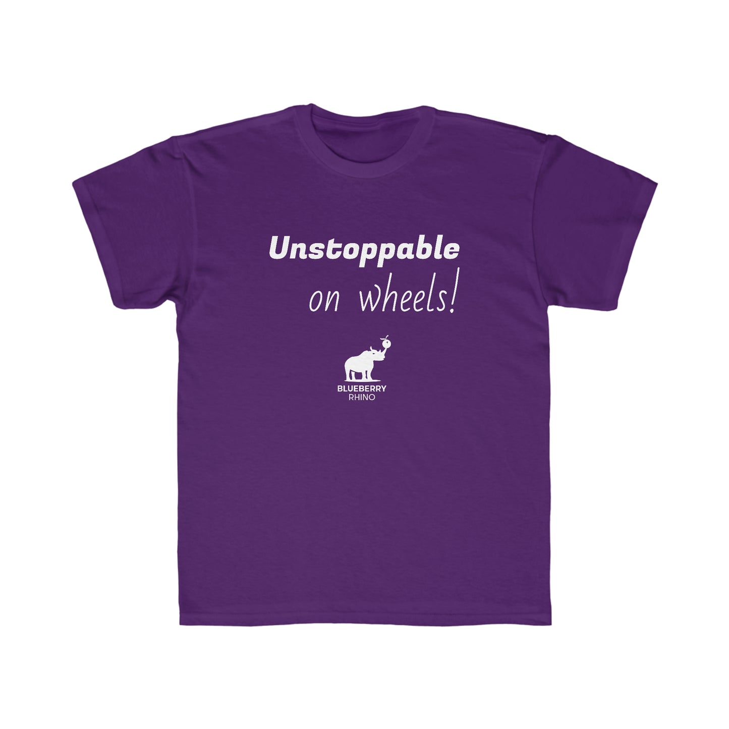 Kids Unstoppable on Wheels tshirt