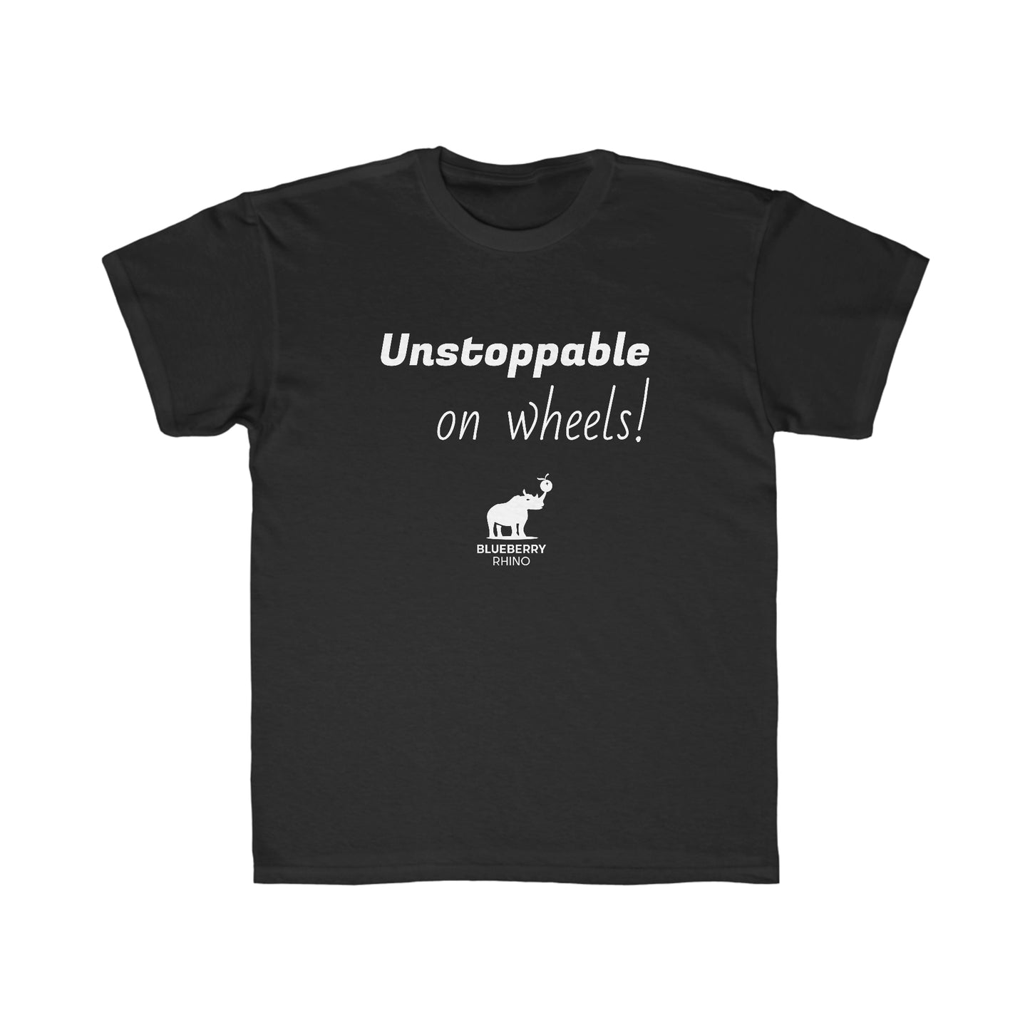 Kids Unstoppable on Wheels tshirt