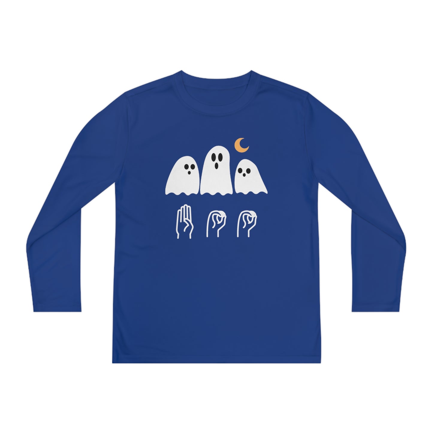 Youth Long Sleeve Boo Tee