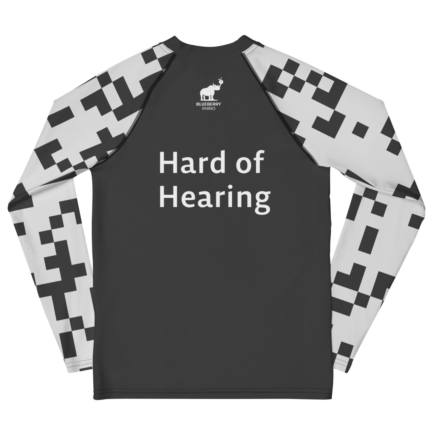 Hard of Hearing - Block Youth Rash Guard