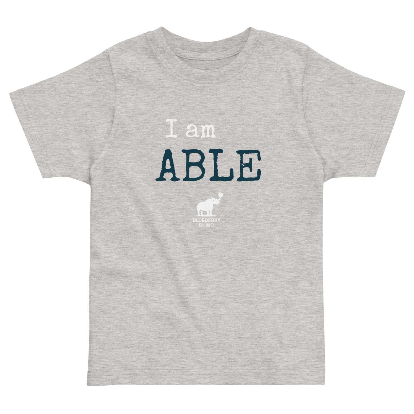 I am ABLE - Toddler jersey t-shirt