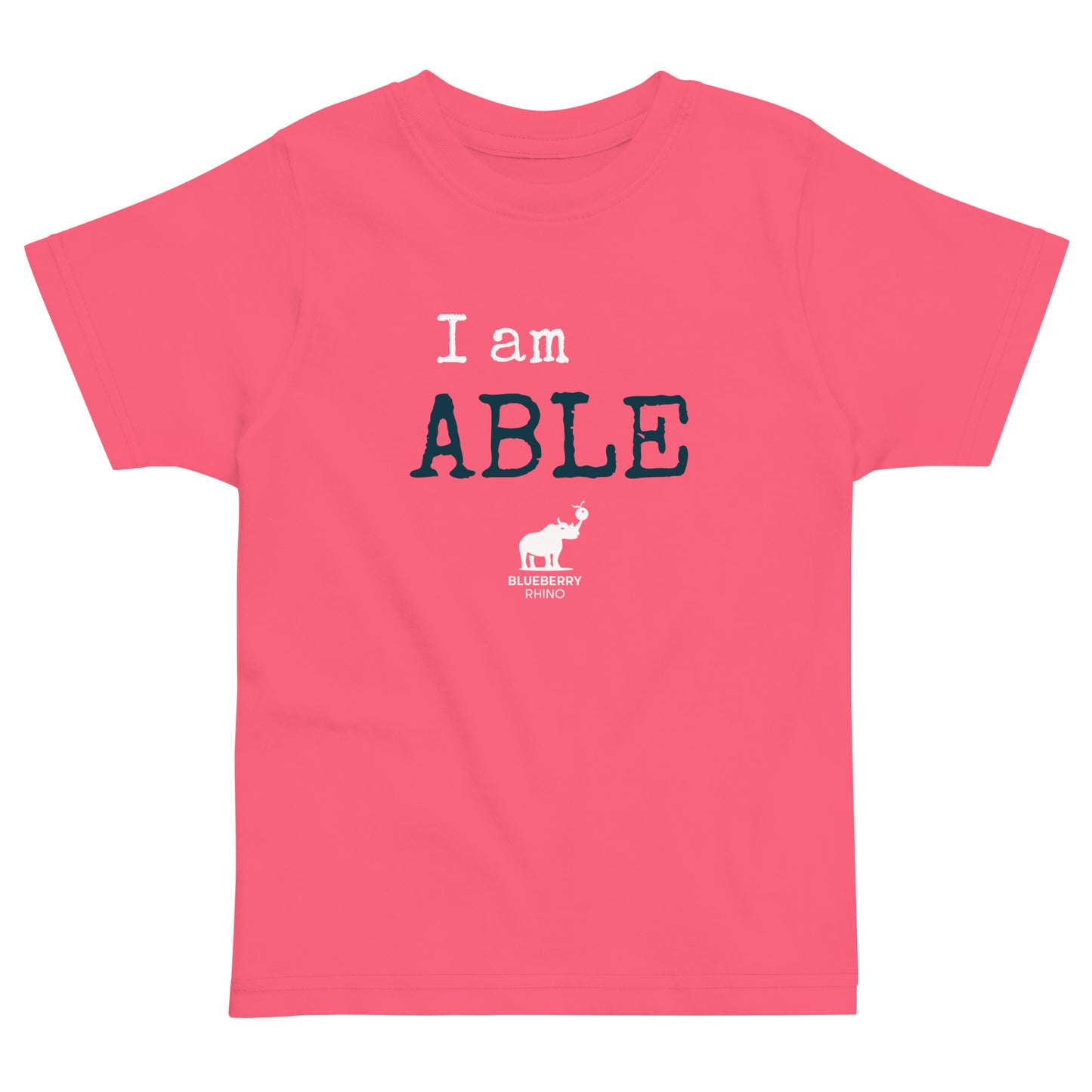 I am ABLE - Toddler jersey t-shirt