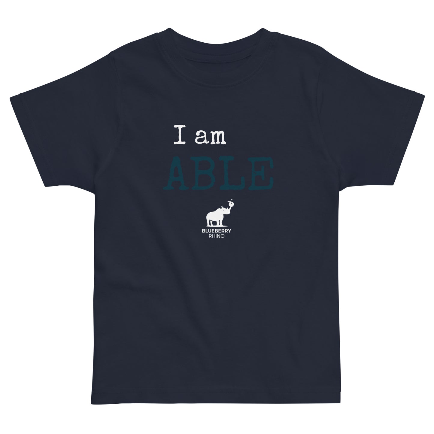 I am ABLE - Toddler jersey t-shirt