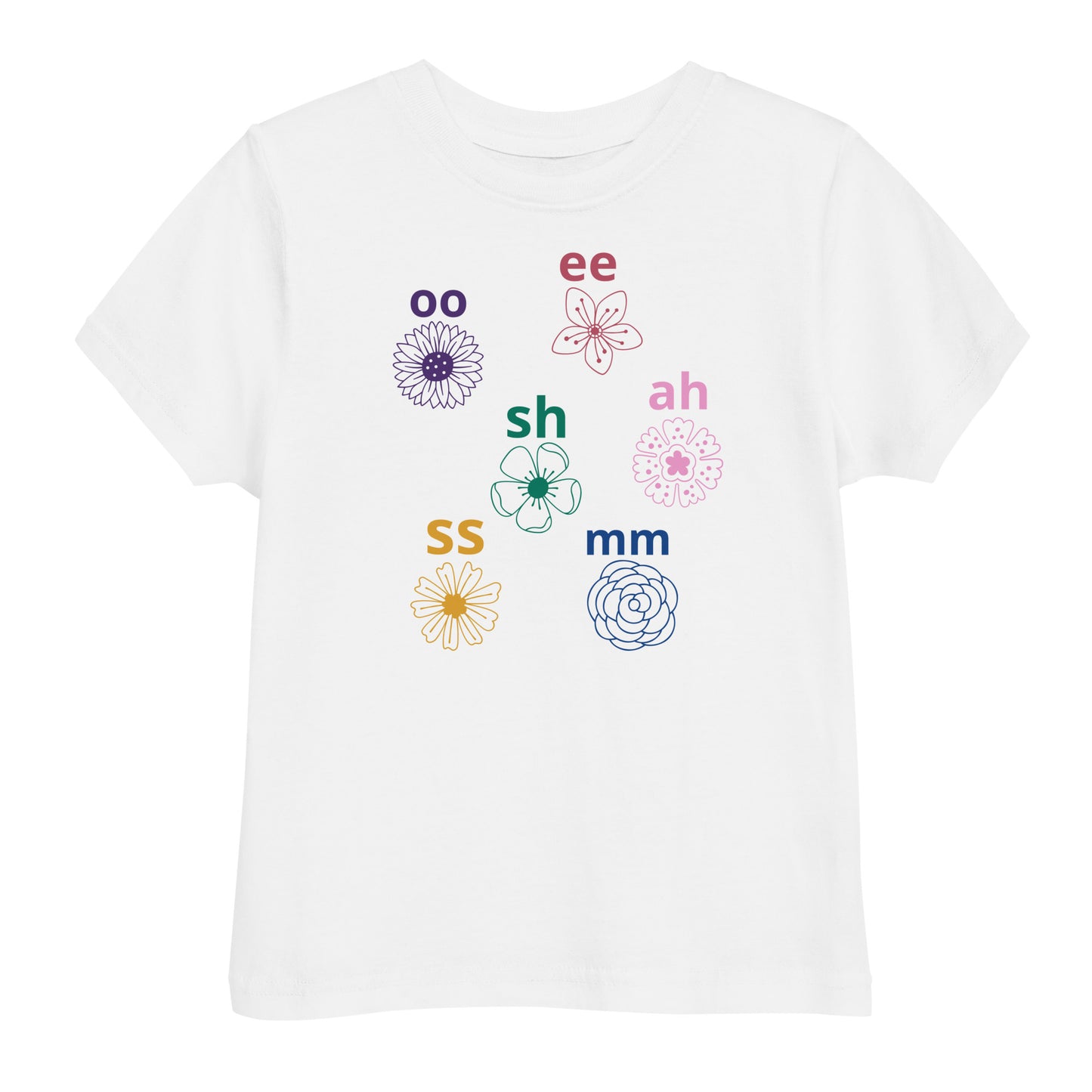 Toddler Ling Sounds flower t-shirt