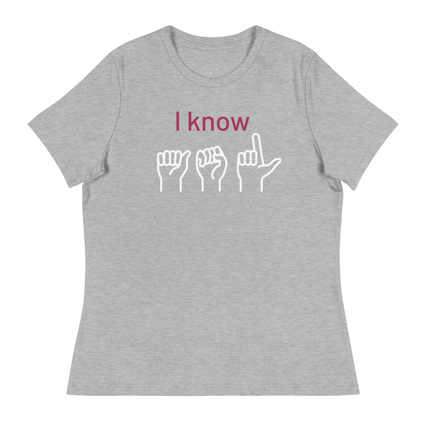 Women's ASL T-shirt