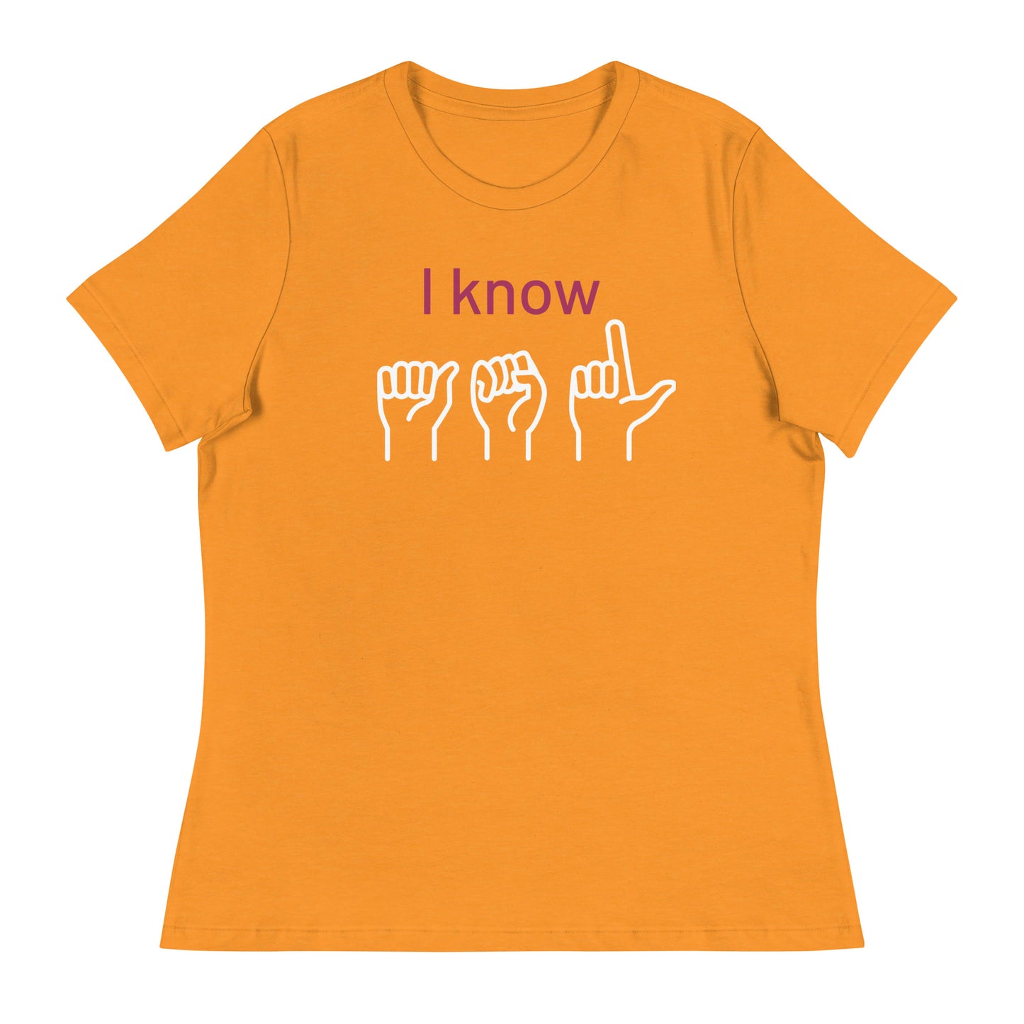 Women's ASL T-shirt