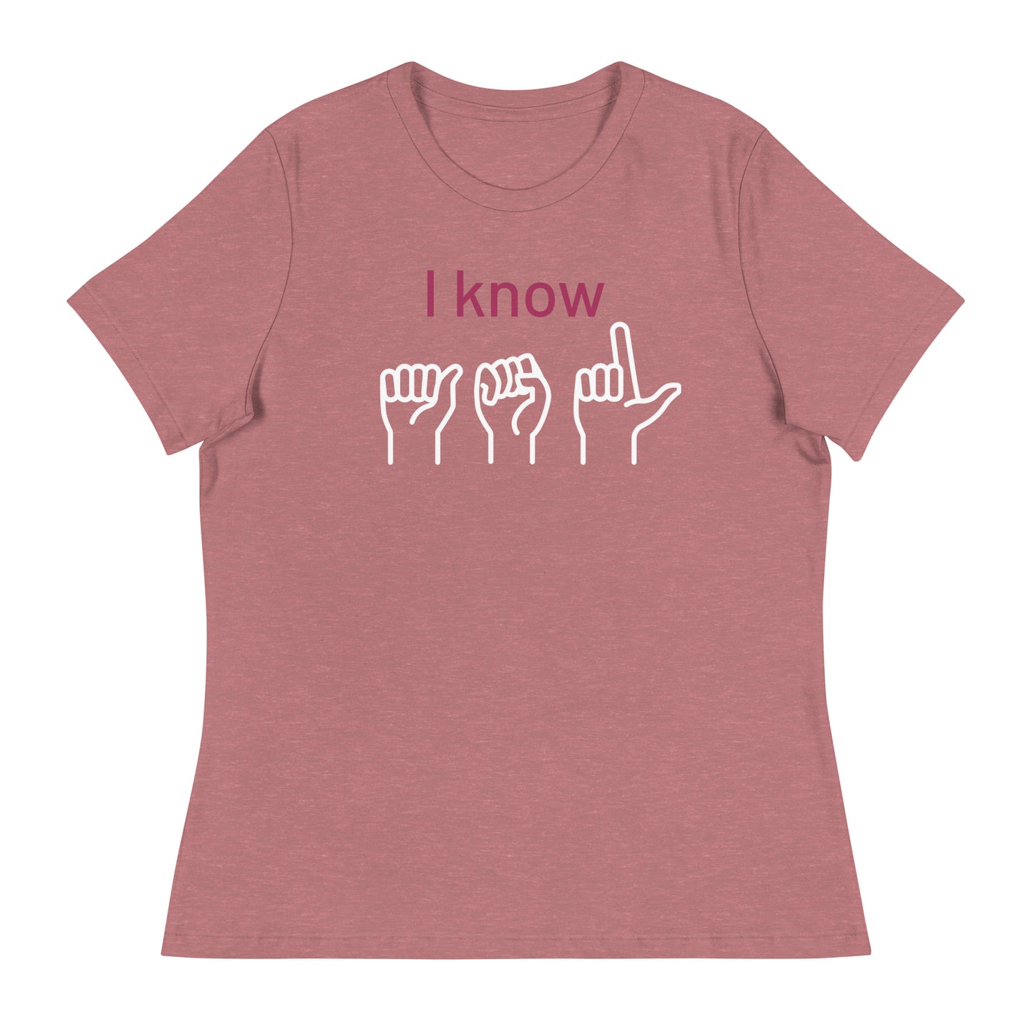 Women's ASL T-shirt
