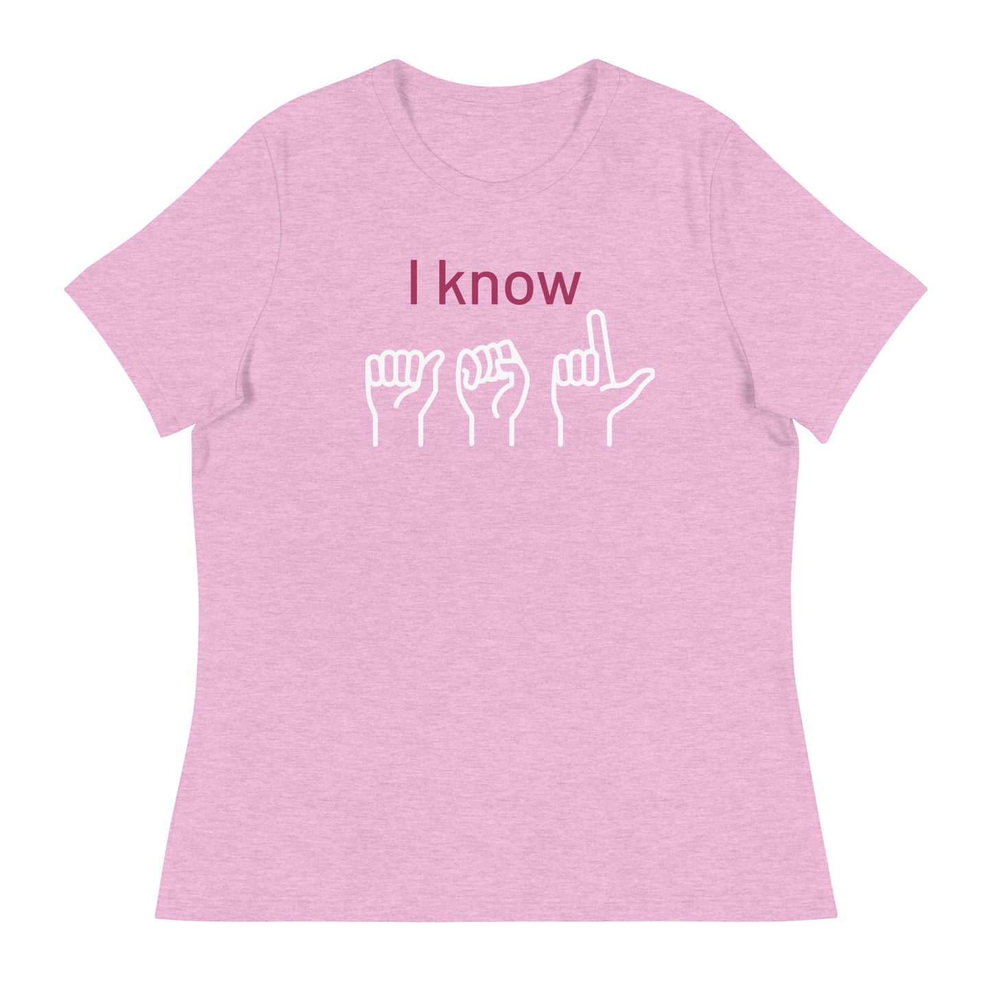 Women's ASL T-shirt