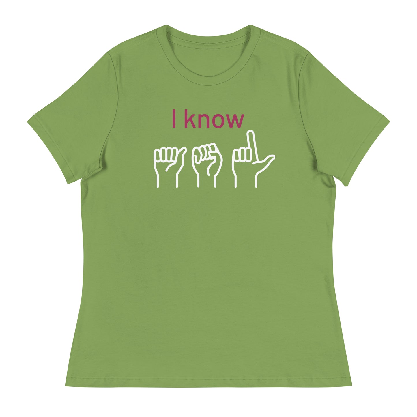 Women's ASL T-shirt