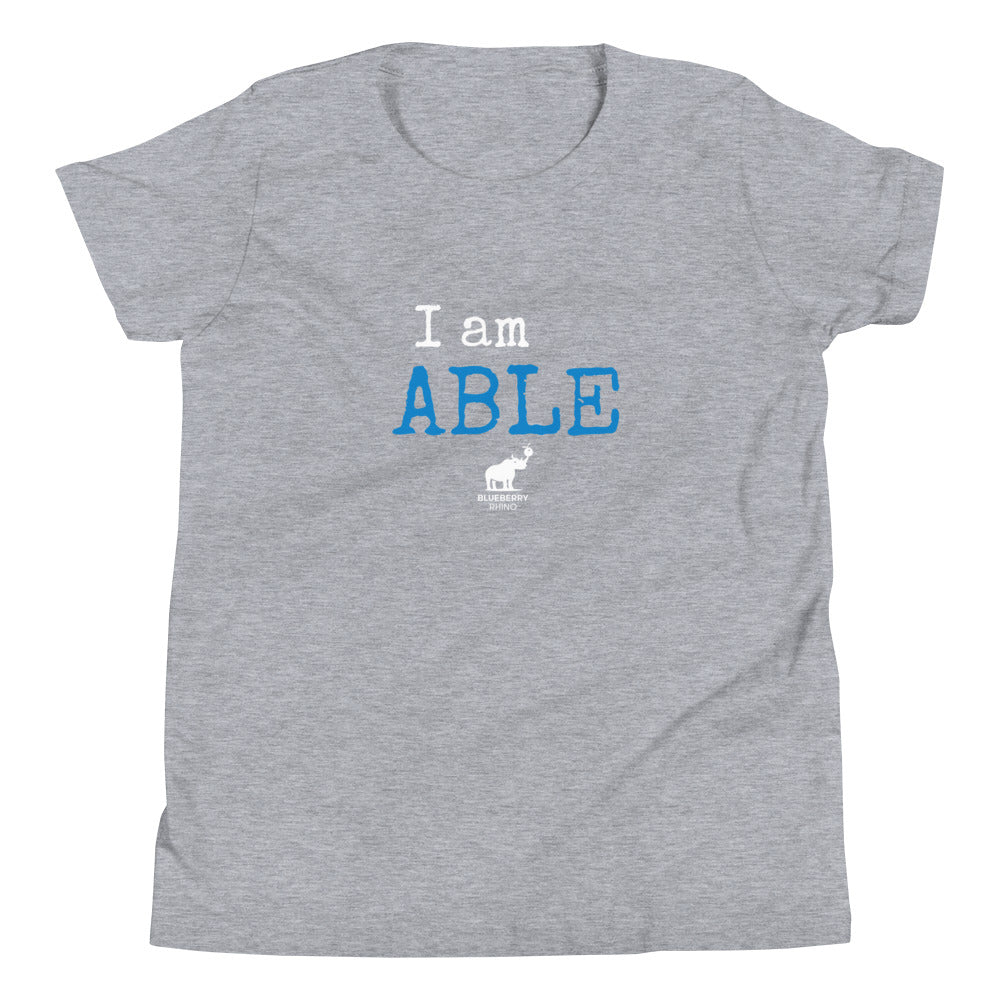I am ABLE - Youth Short Sleeve T-Shirt