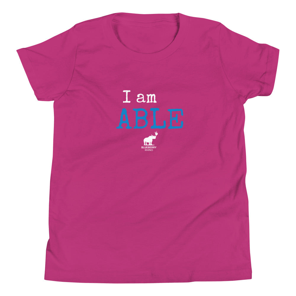 I am ABLE - Youth Short Sleeve T-Shirt