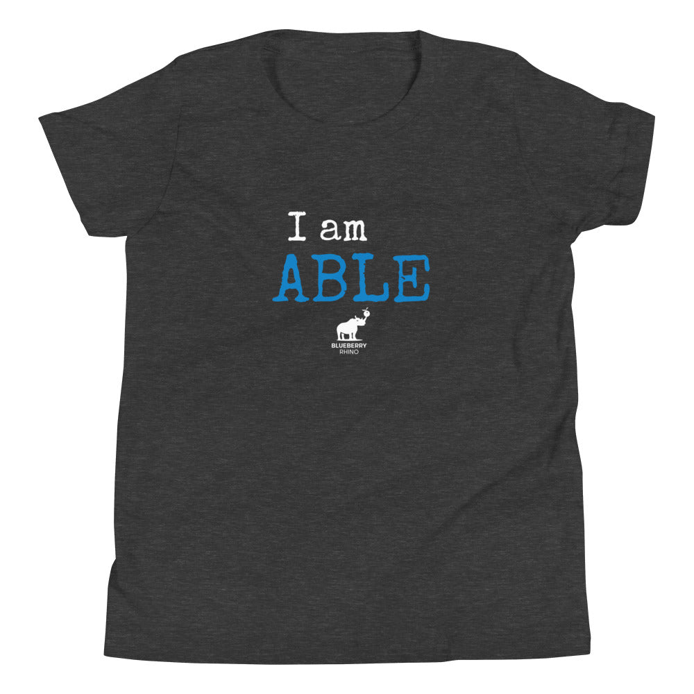 I am ABLE - Youth Short Sleeve T-Shirt