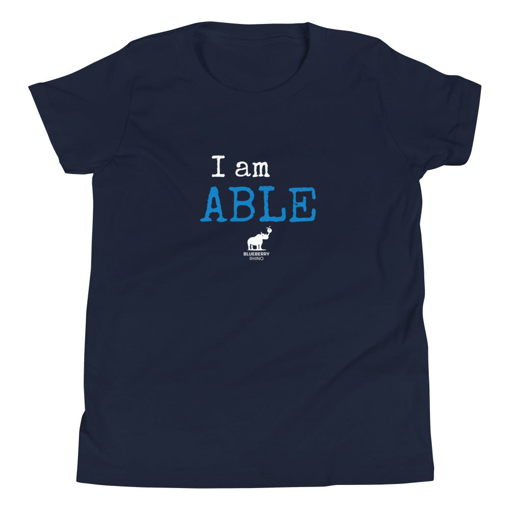 I am ABLE - Youth Short Sleeve T-Shirt