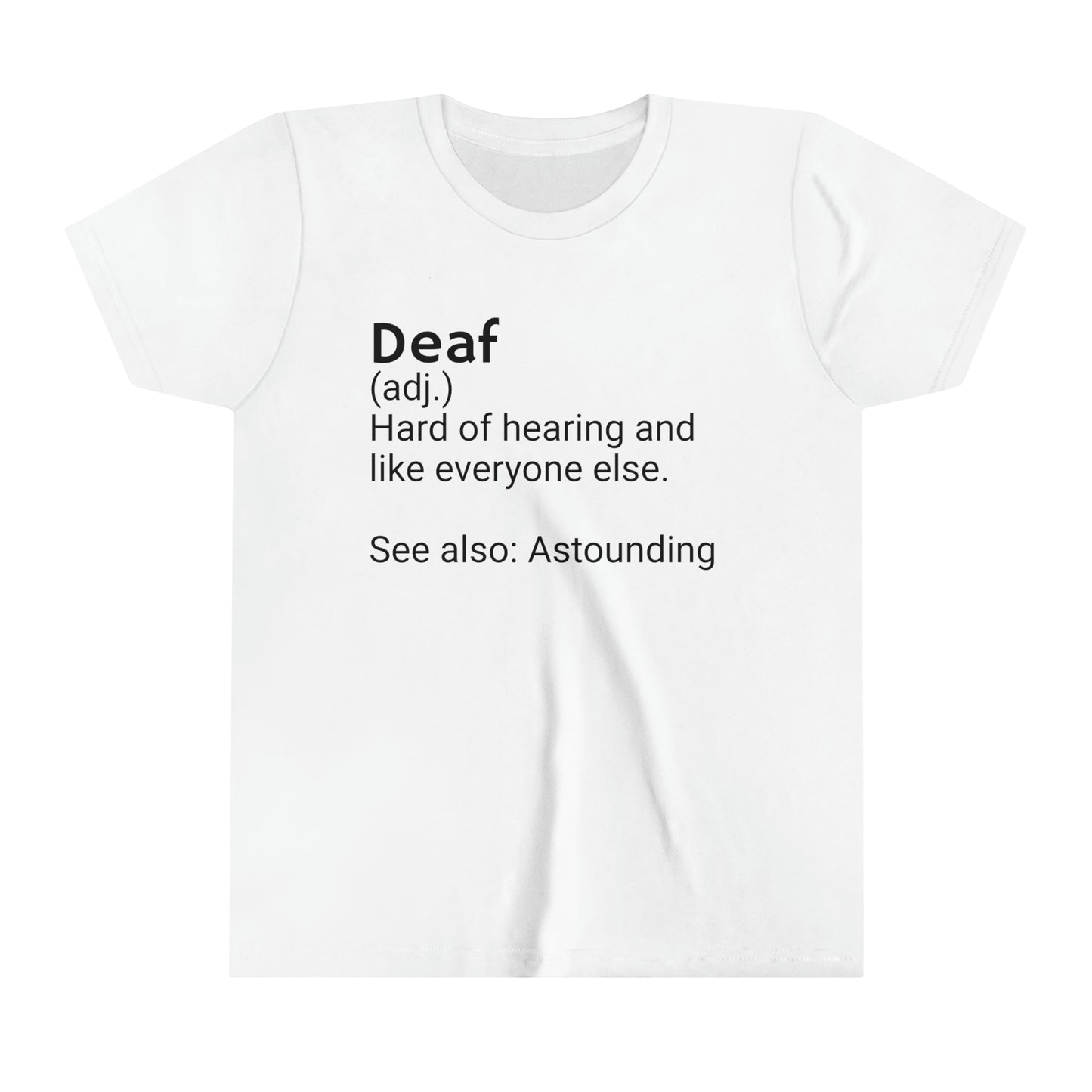 Youth DEAF definitionTee