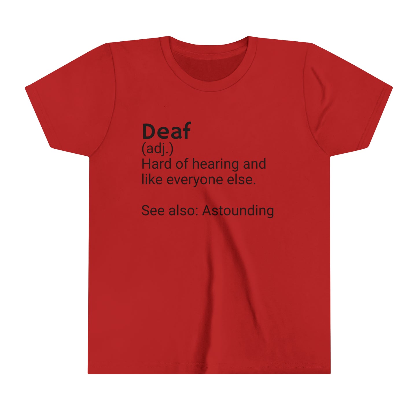 Youth DEAF definitionTee