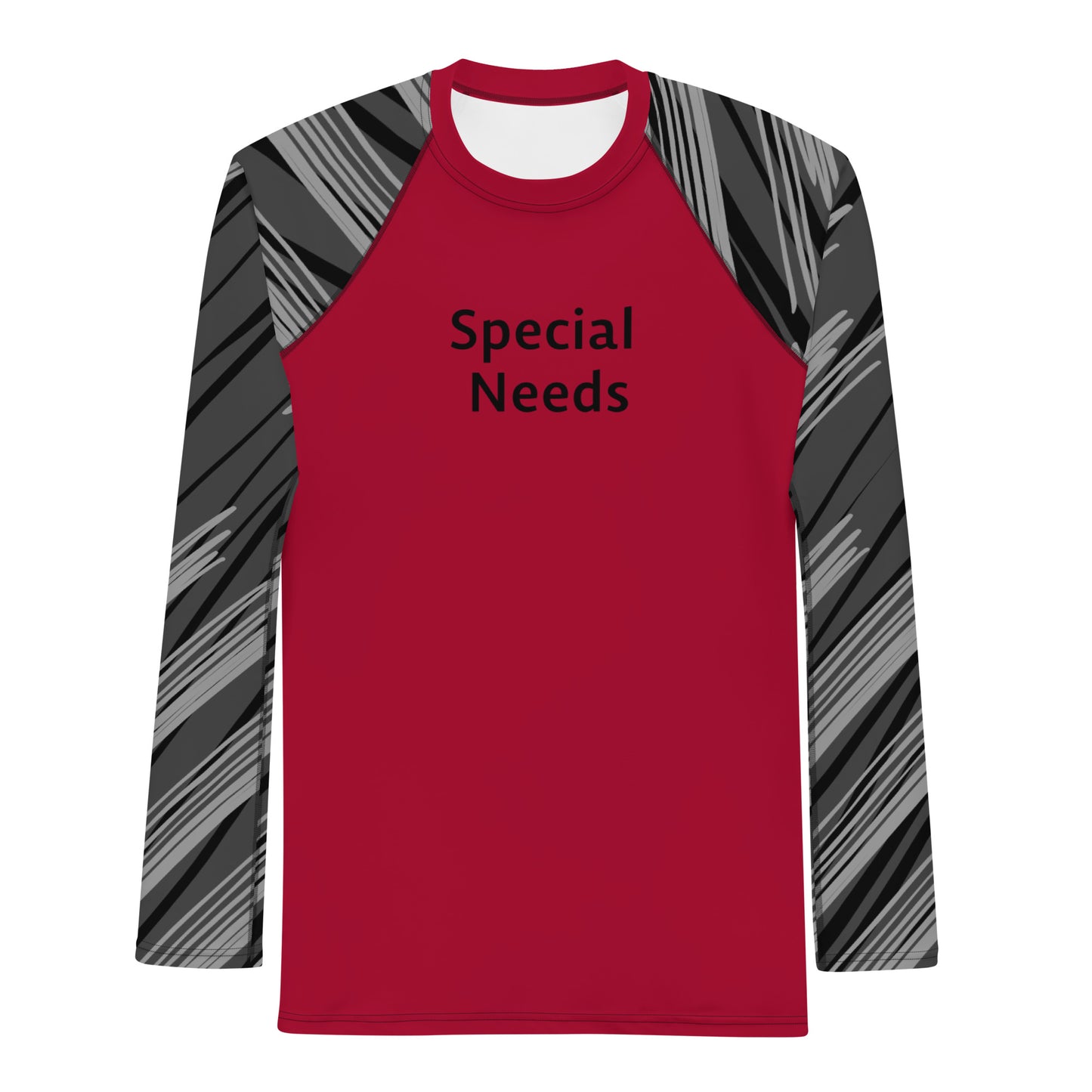 Special Needs - Red Men's Rash Guard