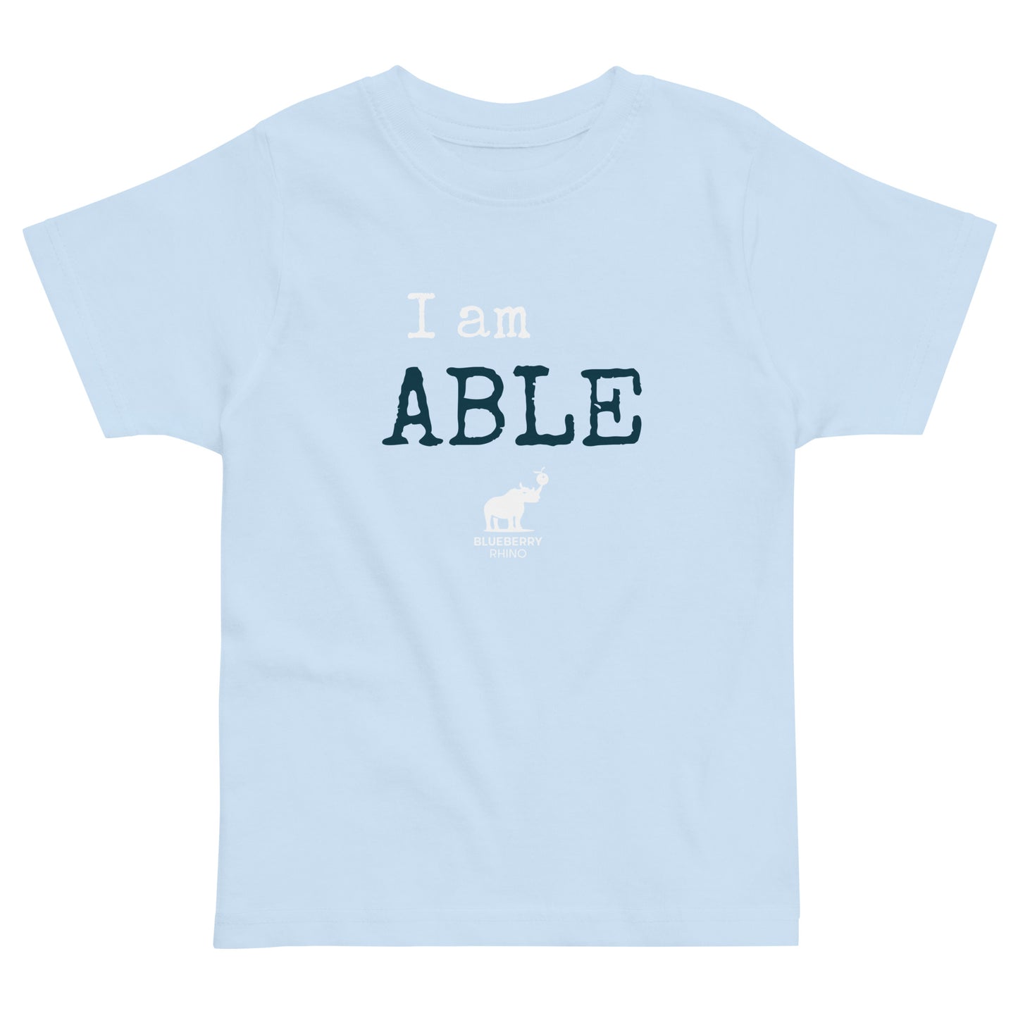 I am ABLE - Toddler jersey t-shirt