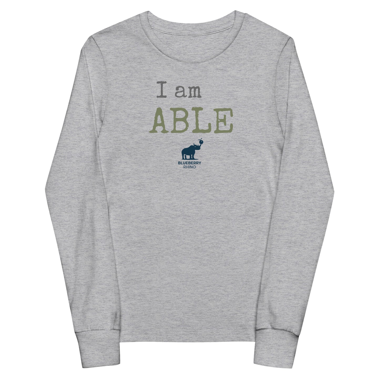 I am ABLE - Youth long sleeve tee