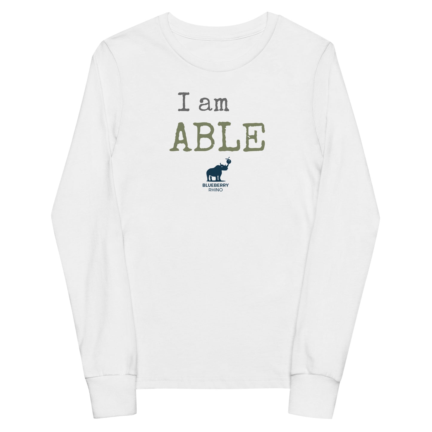 I am ABLE - Youth long sleeve tee